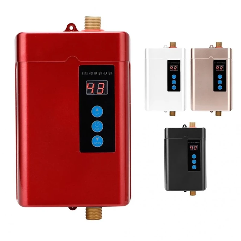 Household Mini Electric WaterHeater Tankless Instant Water Heater Heating Machine Water Heater Thermostatic electric faucet
