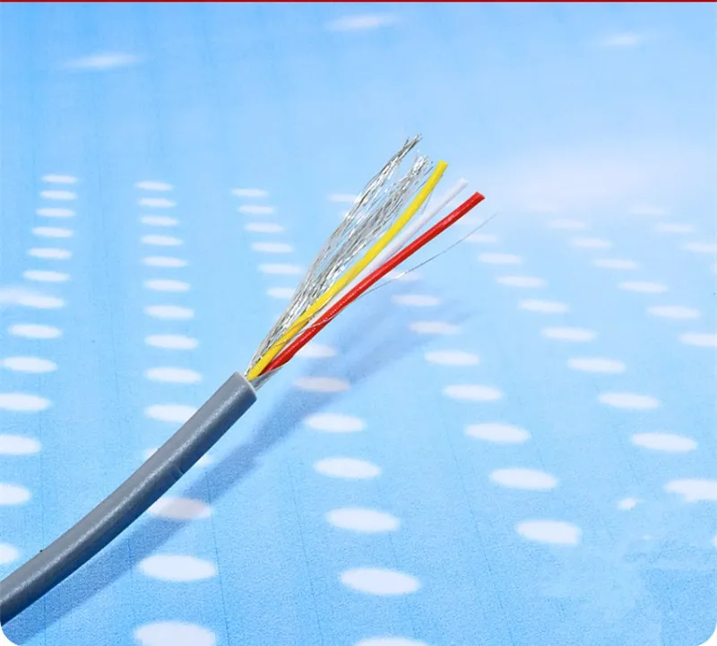 2/3/4/5 ядро экранированный провод 28AWG аудио линия сигнальный кабель многоядерный