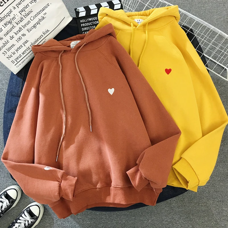 Толстовка Harajuku стиль свободная одежда Женская Куртка tide Толстовка Размер Уличная para спортивный костюм плюс бархат утолщение