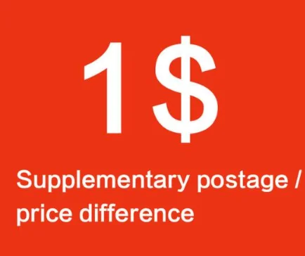 

1usd Supplementary postage / price difference Supplementary Postage Fees Other Difference