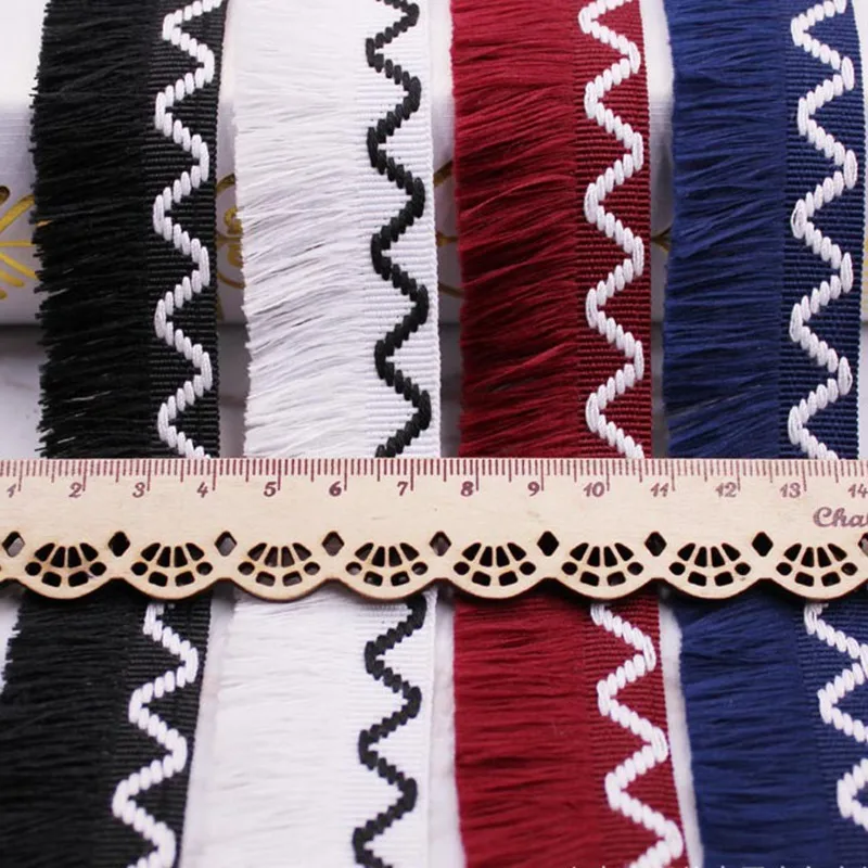1 ярд шелковая бахрома с отделкой кружево вышивка кружевная ткань шитье