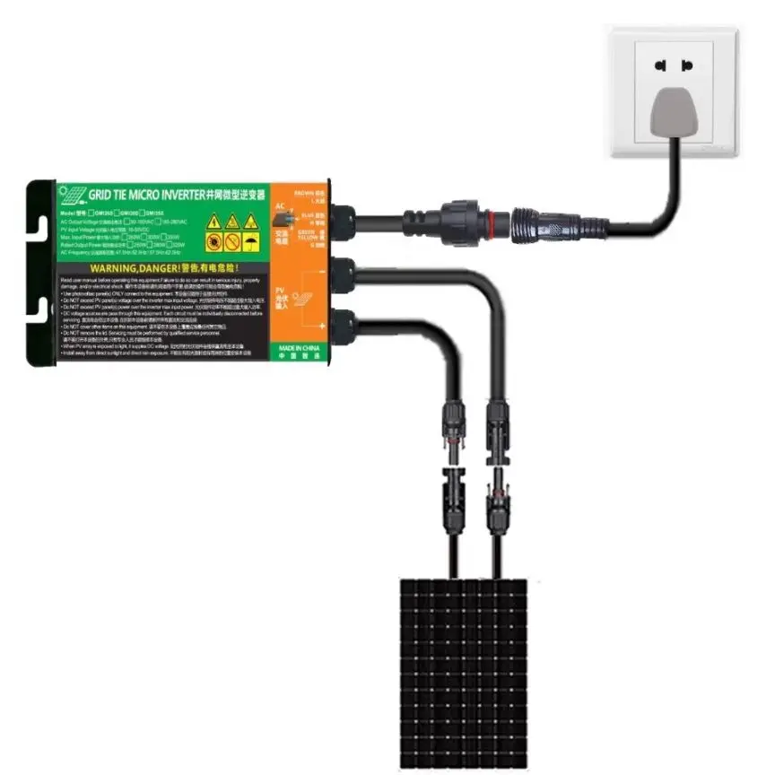 350W/300W/260W micro grid-Tie inverter MPPT Waterproof rating IP65 turn AC120V/230V 50/60HZ GMI series | Обустройство дома
