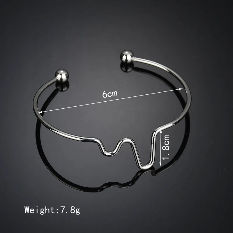 Женские браслеты в форме сердца милые студенческие для влюбленных пар