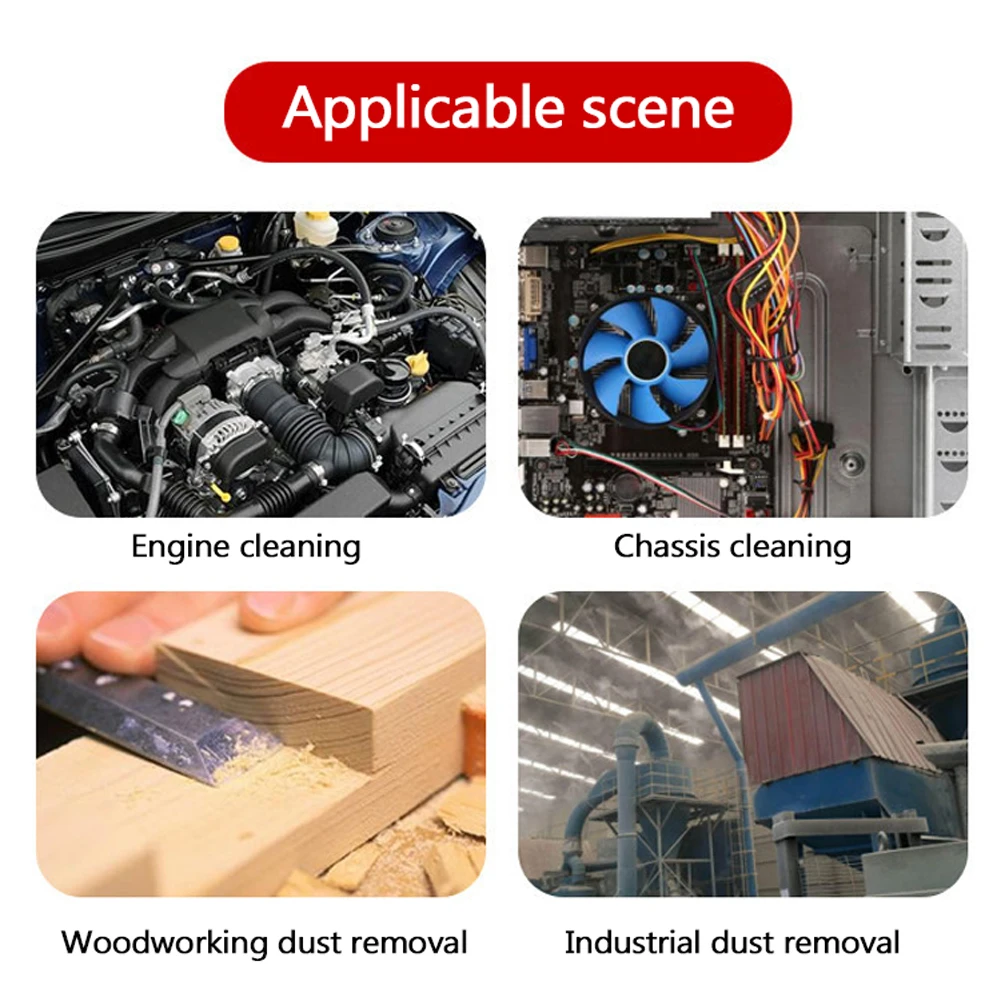 

Powerful Automotive Interior Cleaning Machine Soot Cleaning Machine High Pressure Pneumatic Tools Car Cleaning Utility Tools