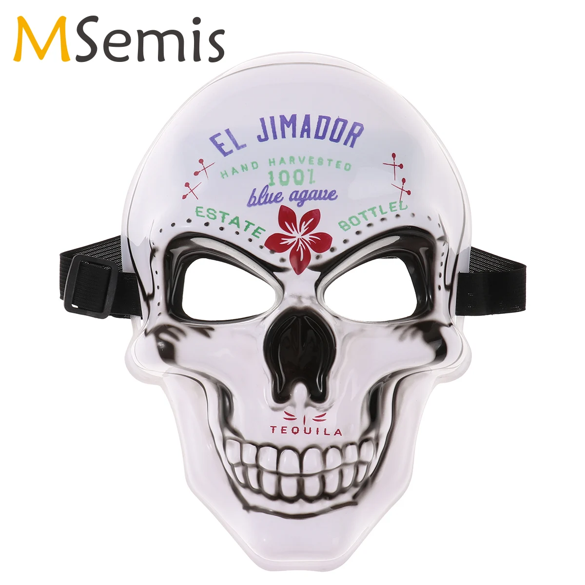 Страшная маска в виде призрака черепа скелета антикварная на все лицо для