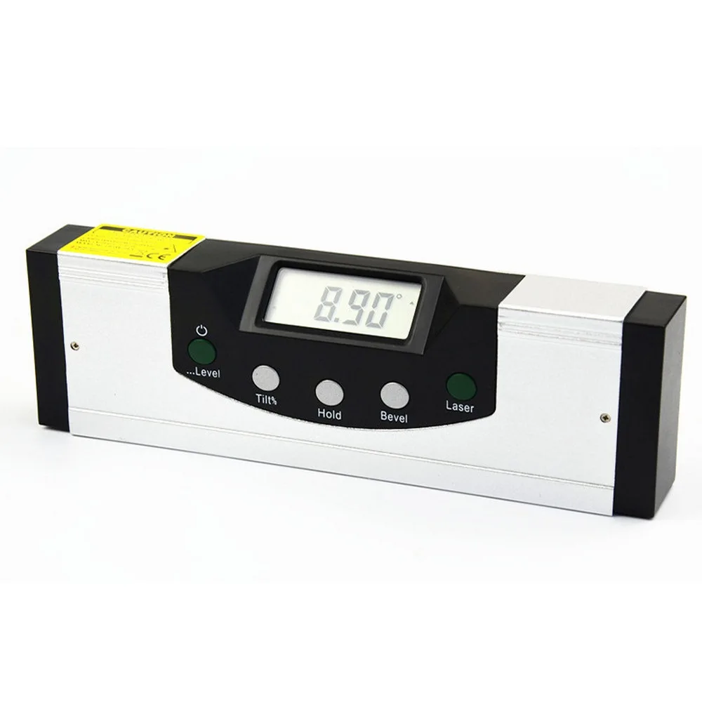 Spirit Level 150mm 200mm 600mm Digital Laser Ruler Angle Gauge Finder Horizontal Vertical Cross Line Leveler | Инструменты