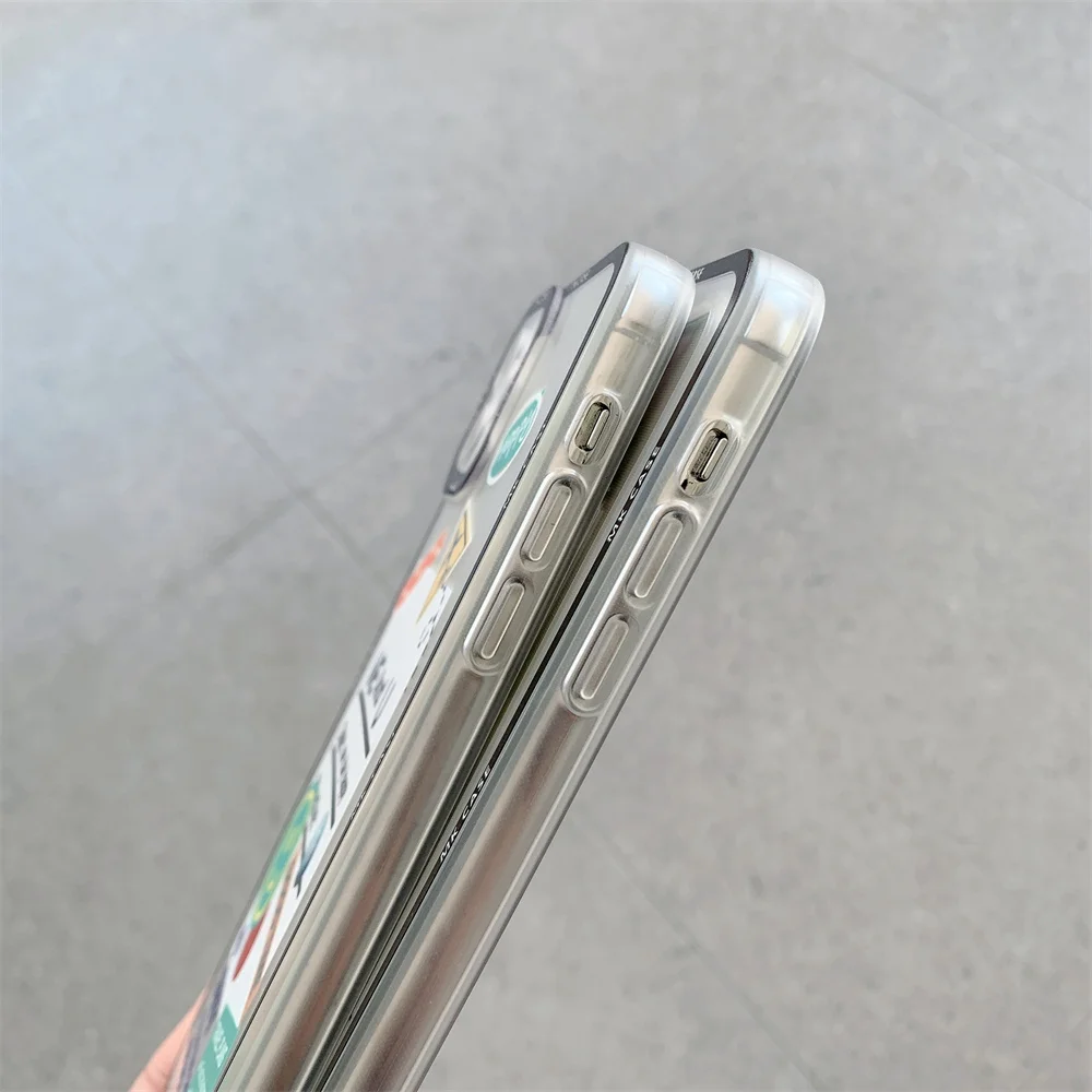 Чехол для телефона с забавным мультяшным рисунком iPhone 12 Pro 7 8 Plus 13 11 Max Mini XS X XR SE 2020
