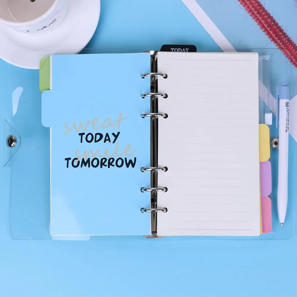 

Refills Loose-Leaf Notepad 45 Sheets A5 A6 Notebook Inner Pages Inner Cores for Hand Account Planner School Office Supplies