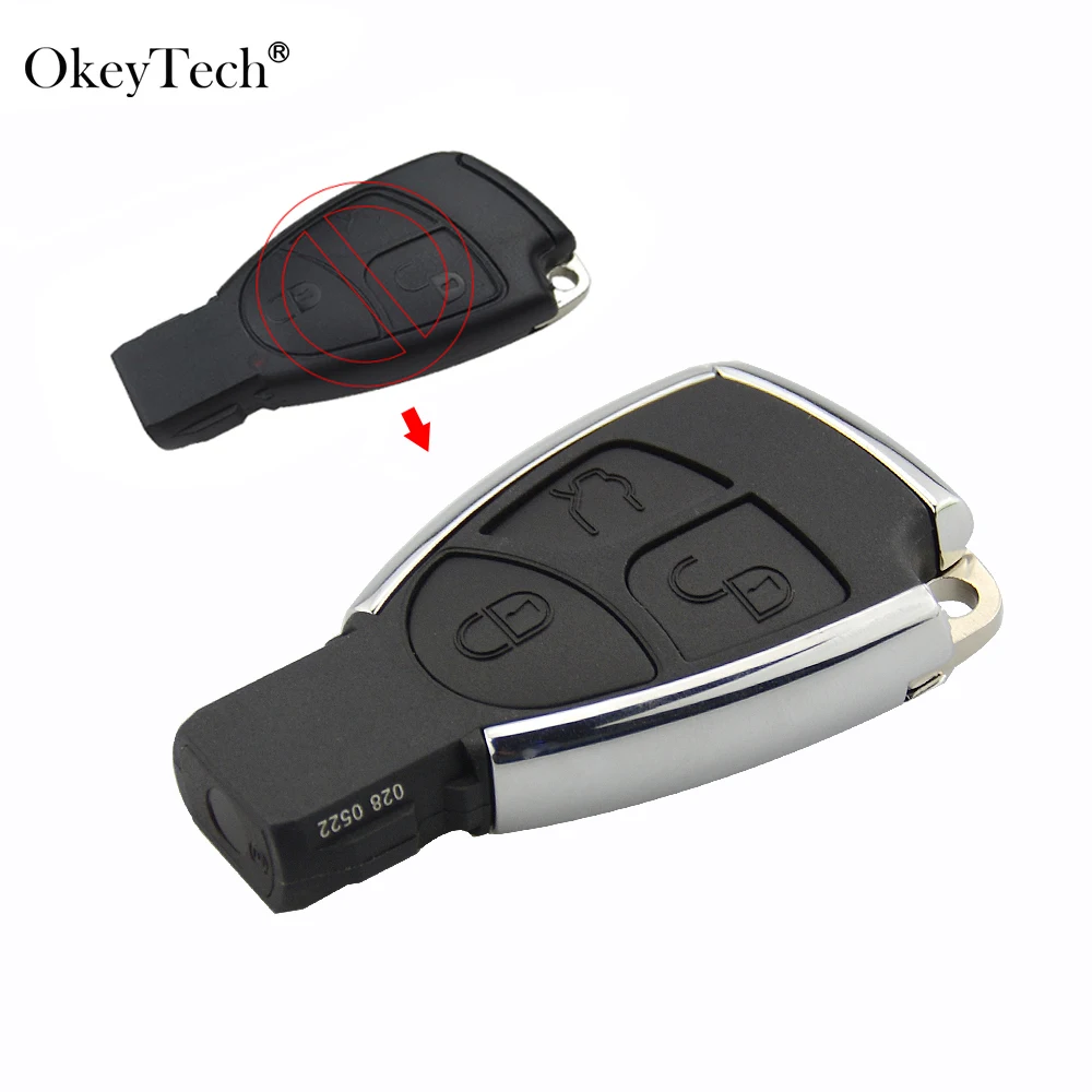 Okeyetch 3 кнопки новый пульт дистанционного управления смарт-карта брелок чехол