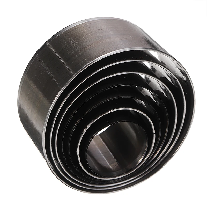 Форма для перфорации 7 шт. железная форма ножей кожевенное ремесло круглая кожи