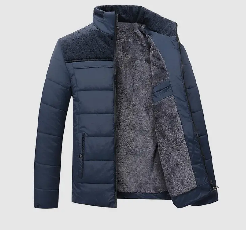 

Мужская парка, верхняя одежда 2019, теплая Толстая зимняя куртка, Мужская одежда, повседневная Высококачественная Модная брендовая зимняя ку...