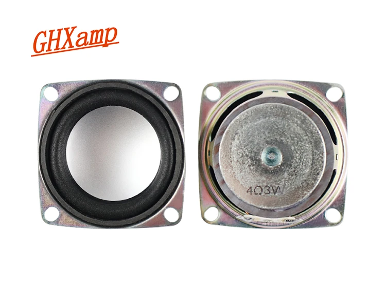 GHXAMP 2 дюймов 4ohm 3 Вт полный спектр динамик Bluetooth динамик мини настольный домашний компьютер колонки усилитель части DIY 1 пара