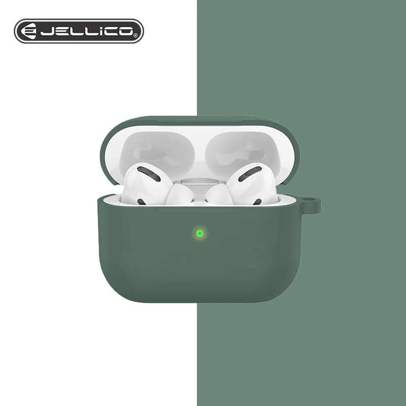 Мягкий силиконовый чехол Jellico Candy Color s для Apple Airpods Pro Air Pods 3 беспроводной Bluetooth