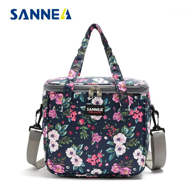 outdoor insulated lunch bag cooler camping bbq picnic lunch box tote backpack thermal bento box food storage shoulder bag free global shipping