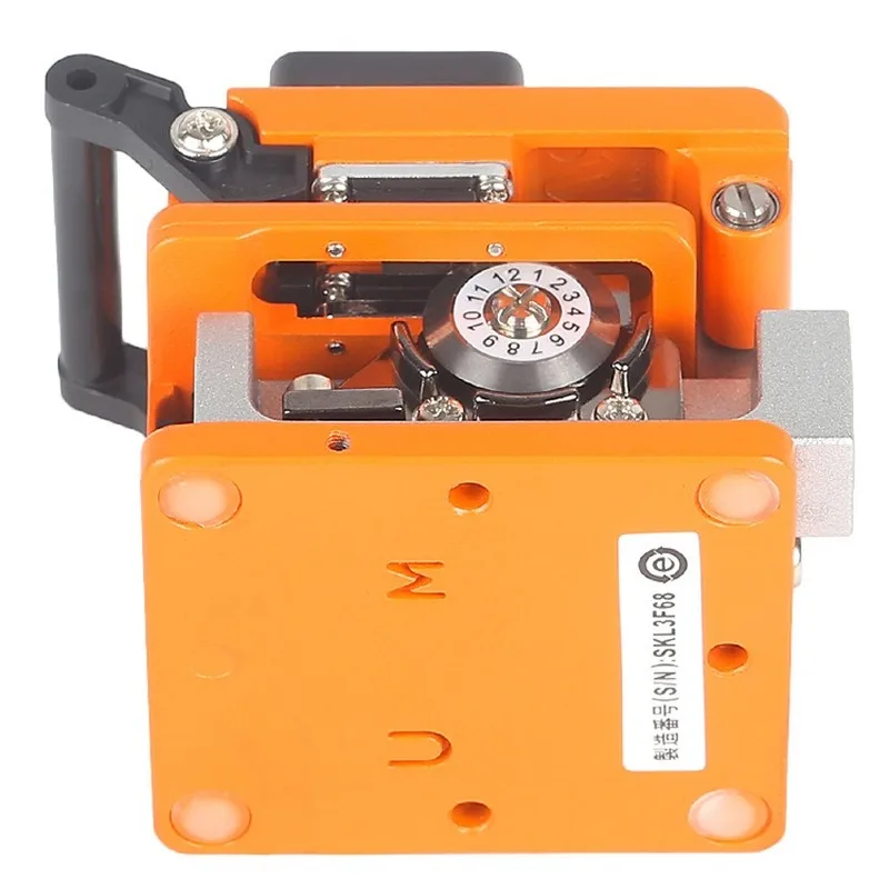 

60S FTTH Fiber Cleaver Cold Splicing Special Automatic Return Knife Bag Cutter Optical Cable Pigtail