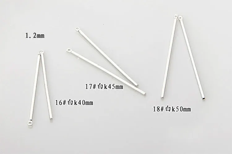 Минималистичные геометрические серьги сделай сам латунные позолоченные