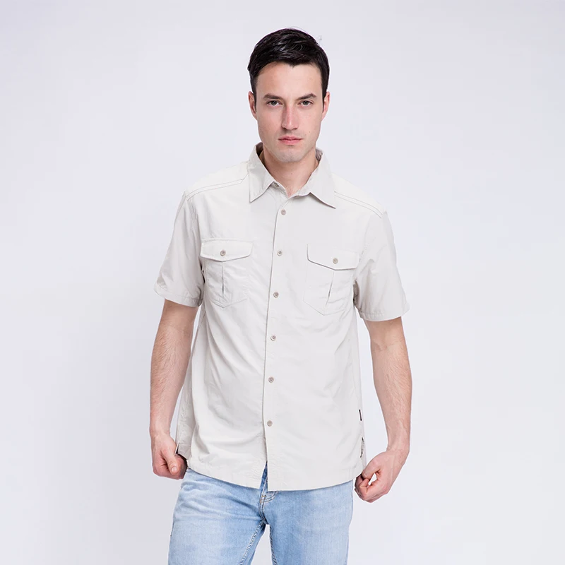 Рубашка ROYALWAY Мужская быстросохнущая Спортивная блуза в стиле милитари для