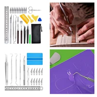 set of 1725 precision craft vinyl weeding tools setbasic vinyl tool kit for silhouettescameos lettering arts crafts project