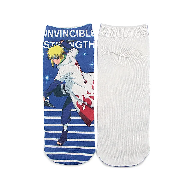 Calcetines de Anime para ni&ntilde;os y ni&ntilde;as, calcet&iacute;n de Naruto, Tokyo Ghoul, Demon Slayer, Conjure back, dibujos animados, figura de anime, casual, divertido, xxx-3