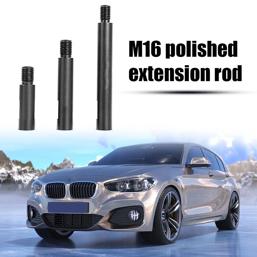 

Комплект удлинителей из алюминиевого сплава с резьбой M16, комплект удлинителей Для Полировки Автомобиля, детали, аксессуары, инструменты