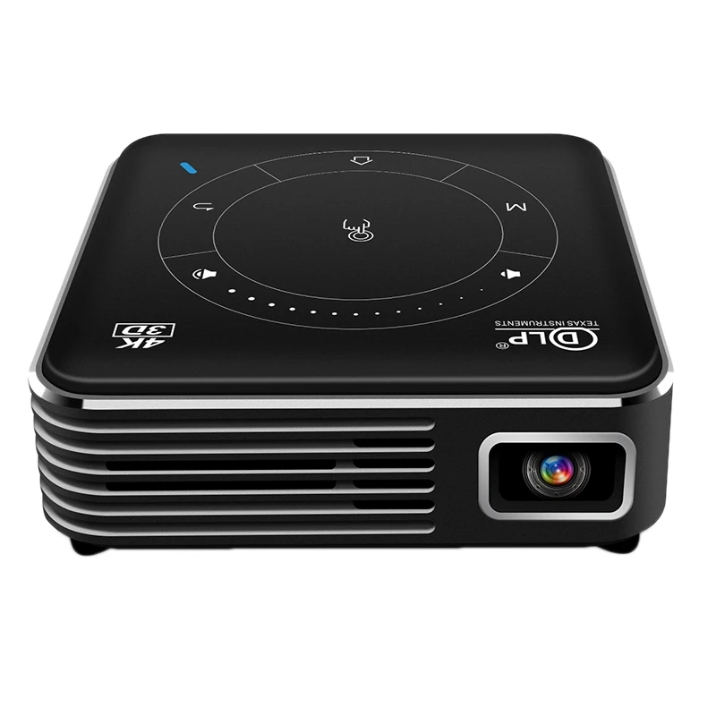 Портативный мини проектор P11 с поддержкой Android 9 0 3D HD портативный 4K 4 + 32G WIFI Bluetooth DLP