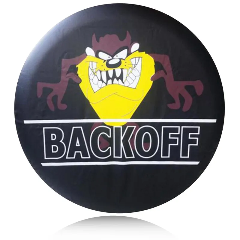 Автомобильный Стайлинг 14 17 дюймов мультяшный чехол из ПВХ для запасных колес и