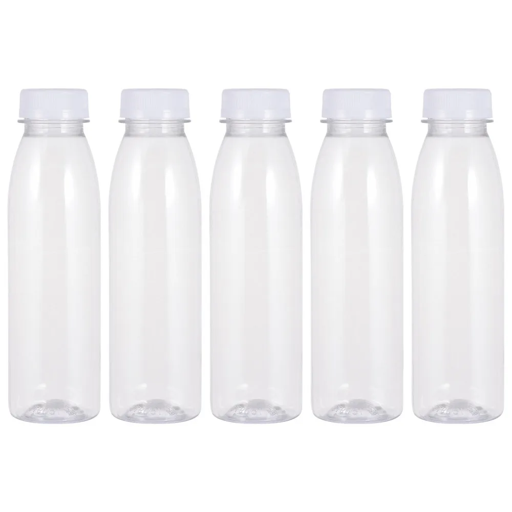 

10 Pcs Convenient Sub Bottles Practical 350 Bottles (Transparent)