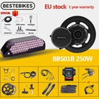 Bafang мотор BBS01B BBS01 Средний привод 36В 250 Вт Электрический велосипед набор для преобразования электровелосипеда 36V21AH литиевая батарея Samsung комплекты сотовых