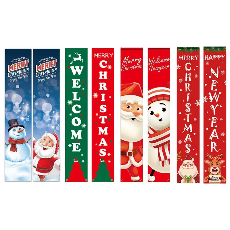 2021 рождественские баннеры новогодние наружные украшения добро пожаловать