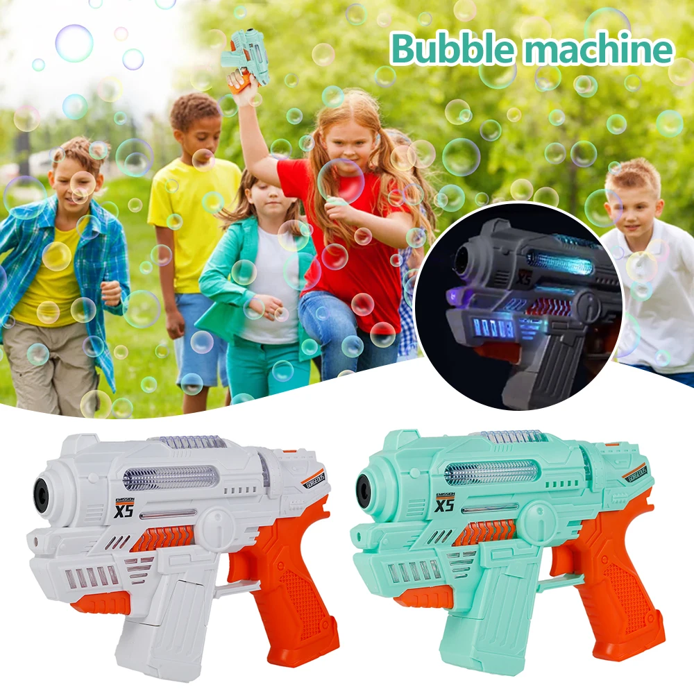

Машинка для создания воздушных пузырей, автоматический электрический прибор для приготовления дыма, пистолет для уличных игрушек, подарок ...