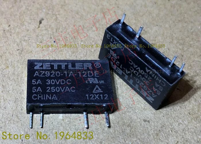 

AZ920-1A-12DE PA1A-12V-