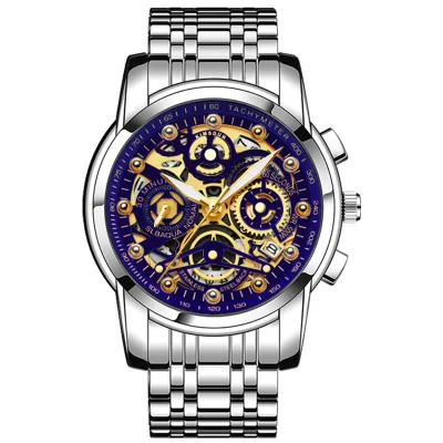 KIMSDUN кварцевые часы Топ бренд класса люкс хронограф мужские Золотые Большие