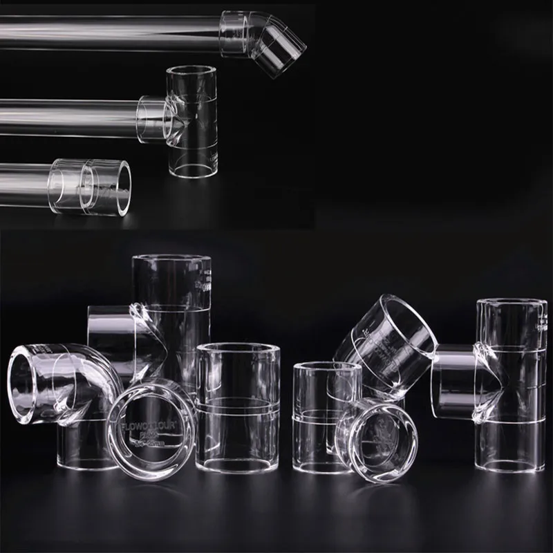 Выпускное отверстие для аквариума выдувание воды водяной канавок акриловый