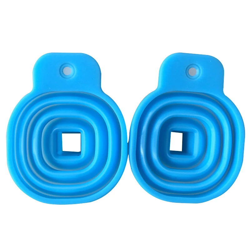 Складная телескопическая Воронка для кухни гибкая силиконовая маленькая