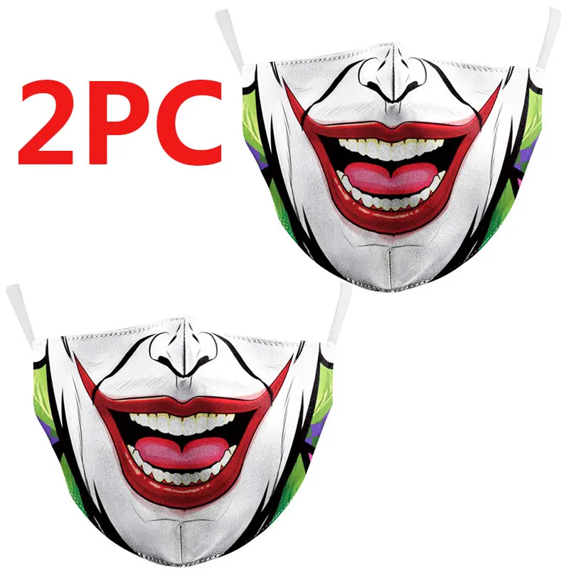 2 шт. маски для рта в Корейском стиле с защитой от пыли Тканевые активированным