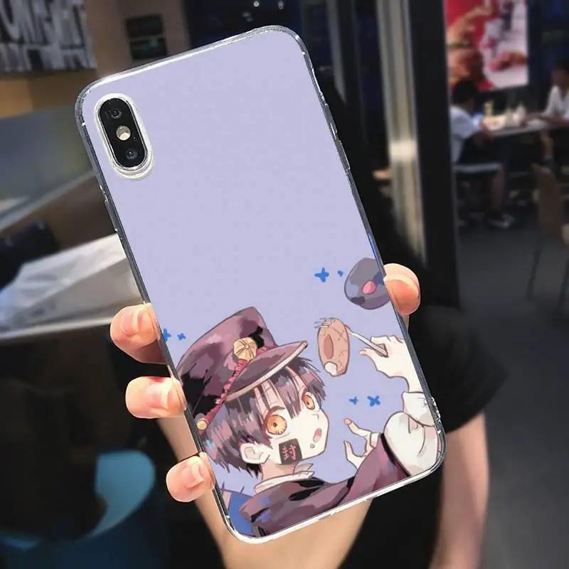 

Jibaku Shounen Hanako Kun Toilet anime Phone Case Transparent soft For iphone 5 c se 6 s 7 8 11 12 plus mini x xs xr pro max