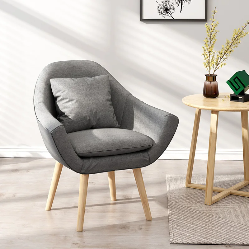 Скандинавский одноместный диван-татами для спальни простой маленький диван стул