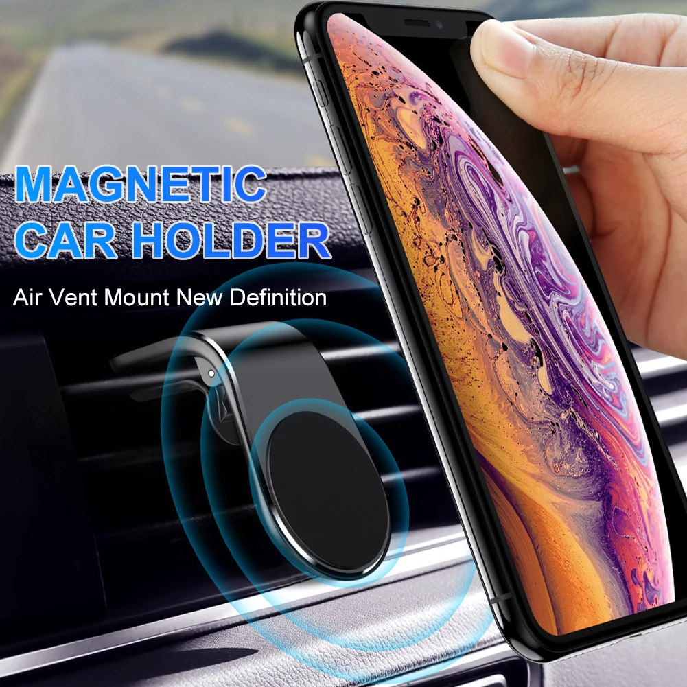 

Magnetic Universal Car Phone Holder Air Vent Mount Stand in Car GPS Mobile Cell Phone Holder Blacket For iPhone11 Samsung Xiaomi