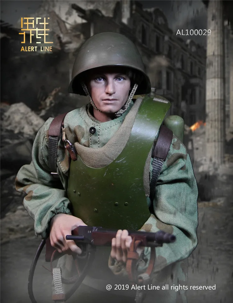 1/6 экшн-фигурок модель оповещение линия AL100029 Советский Союз Боевой Инженер