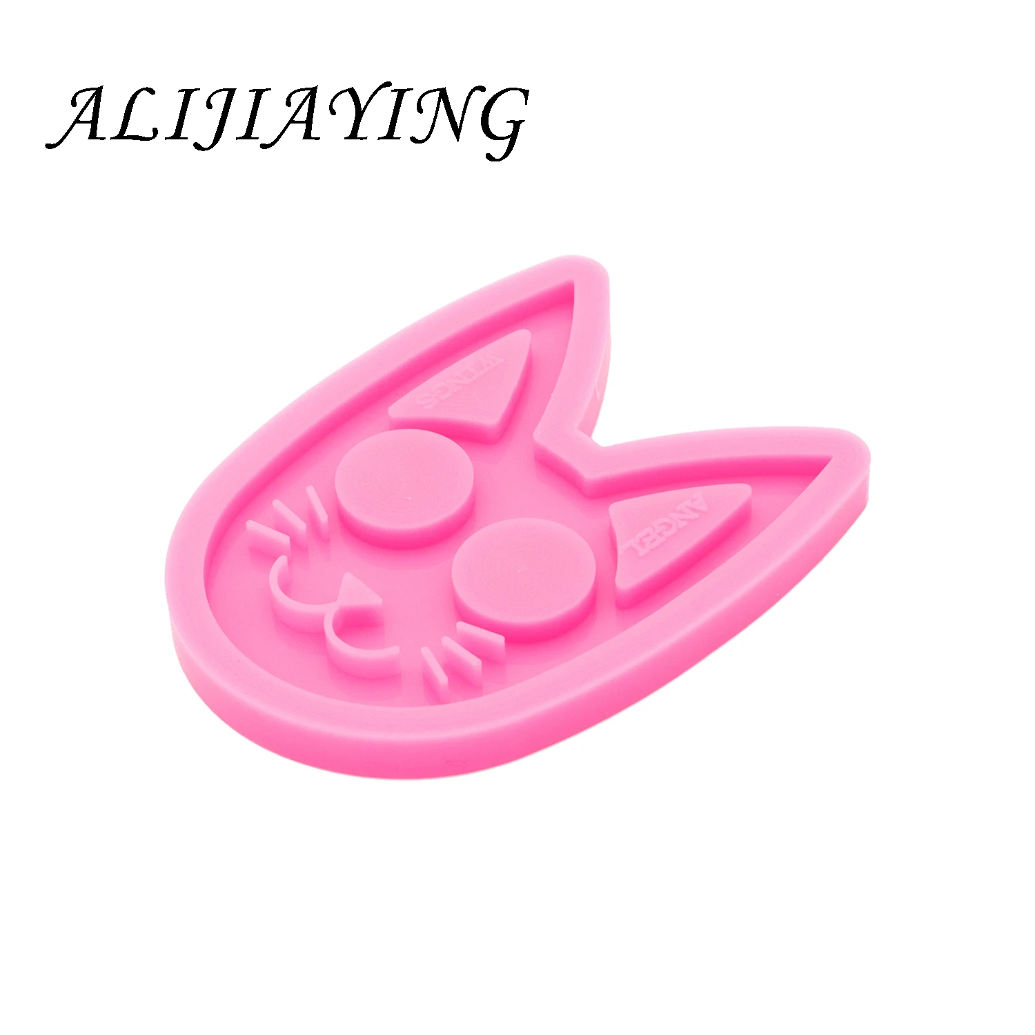 

Shine Inside Resin Mold Defense Cat, Whale, Deer, Dog Paw Print & Rabbit Keychain Silicone Moulds DIY With Epoxy DY0609