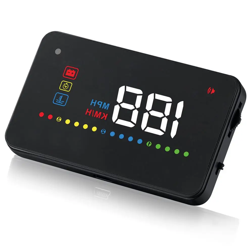 3 5 дюймовый автомобильный HUD Дисплей Спидометр OBD2 OBDII EUOBD автоматический проектор