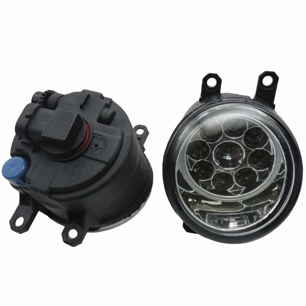 Дьявольские глаза 1 пара автомобиля Светодиодный лампа левый + правый туман