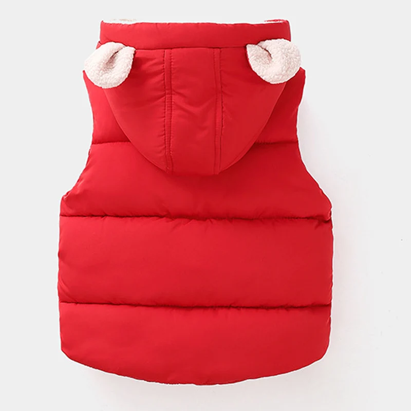 Жилетка для мальчиков 2019 осень зима маленьких девочек меховая жилетка куртка