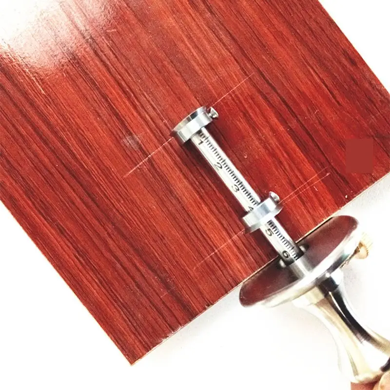 

Stainless Steel Woodworking scribe Marking Gauge Ruler Scriber Carpenter Tool Dropshipping