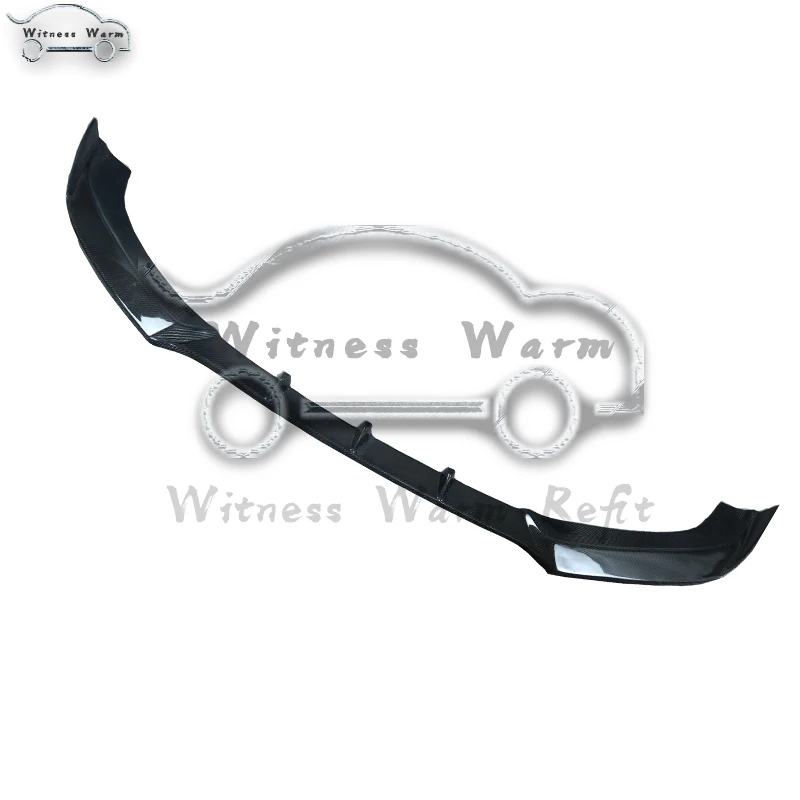 Автомобильный Стайлинг спойлер для переднего бампера автомобиля из углеродного