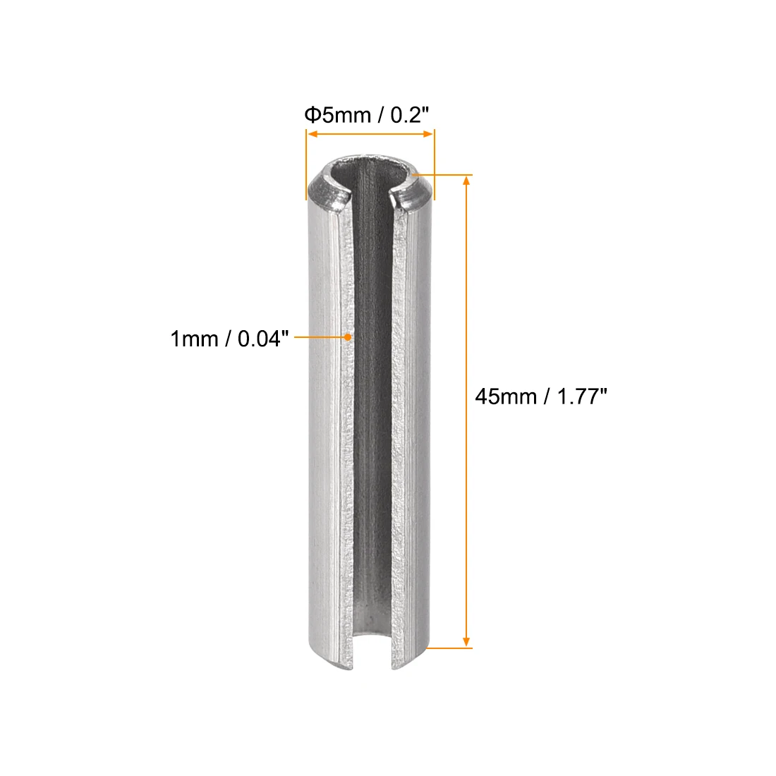 Штифты uxcell M5 x 45 мм из нержавеющей стали 304 20 шт. | Строительство и ремонт