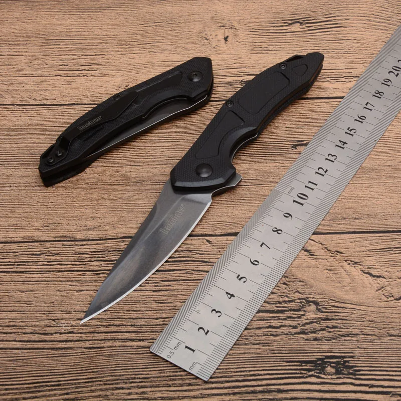 Складной карманный нож Kershaw 8cr13 охотничьи ножи для выживания с алюминиевой ручкой