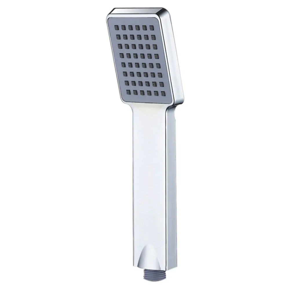 

ABS Bathroom Hand Held Shower Sprayer High Pressure Shower Head Rainfall Universal Surface Chrome-plated Shower Head