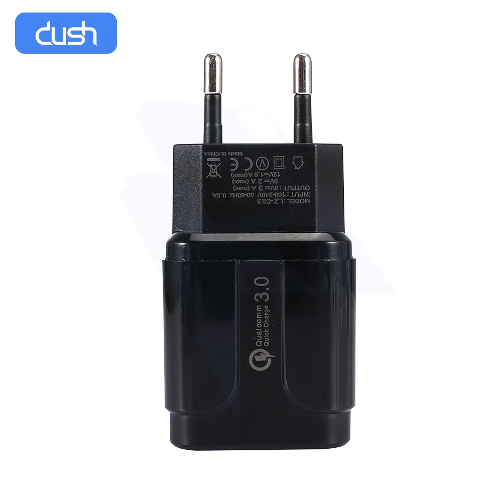 Быстрое зарядное устройство DUSH 3 0 QC быстрое USB портативное для iPhone Samsung Xiaomi