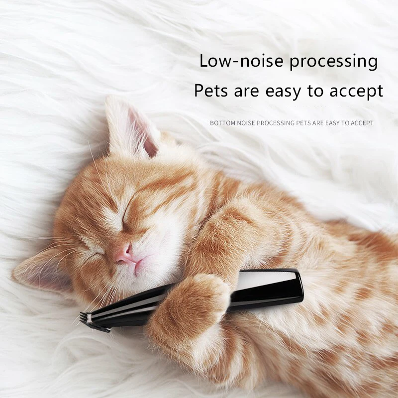 USB Перезаряжаемый триммер для собак и кошек электрическая машинка стрижки волос